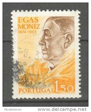 Portugal 1974 Mi. 1269  1.50 (E) Geburtstag Von Birthday Of António Caetano De Abreu Freire Egas Moniz - Used Stamps