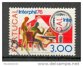 Portugal 1976 Mi. 1313  3.00 (E) Internationale Briefmarkenausstellung Interphil '76 Philadelphia USA - Usado