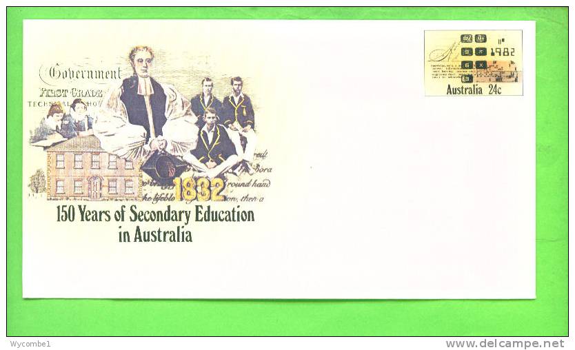 AUSTRALIA - Pre-stamped Envelope/No. 047/Secondary Education - Postal Stationery