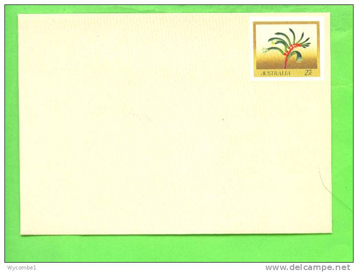 AUSTRALIA - Pre-stamped Envelope/No. 051/Western Australia/Mangles Kangaroo Paw - Postwaardestukken