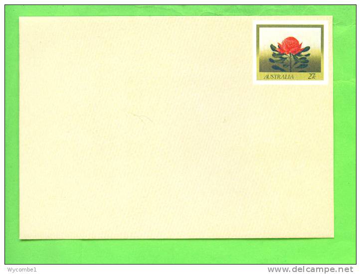 AUSTRALIA - Pre-stamped Envelope/No. 053/New South Wales/Waratah - Postal Stationery