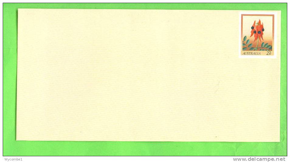 AUSTRALIA - Pre-Stamped Envelope/No. 054/South Australia/Sturt's Desert Pea - Postwaardestukken