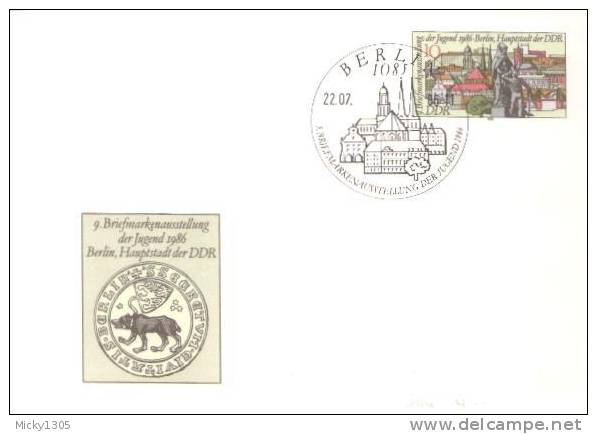 DDR / GDR - Postkarte Mit Sonderstempel / Postcard With Special Cancellation (u221) - Cartes Postales - Oblitérées
