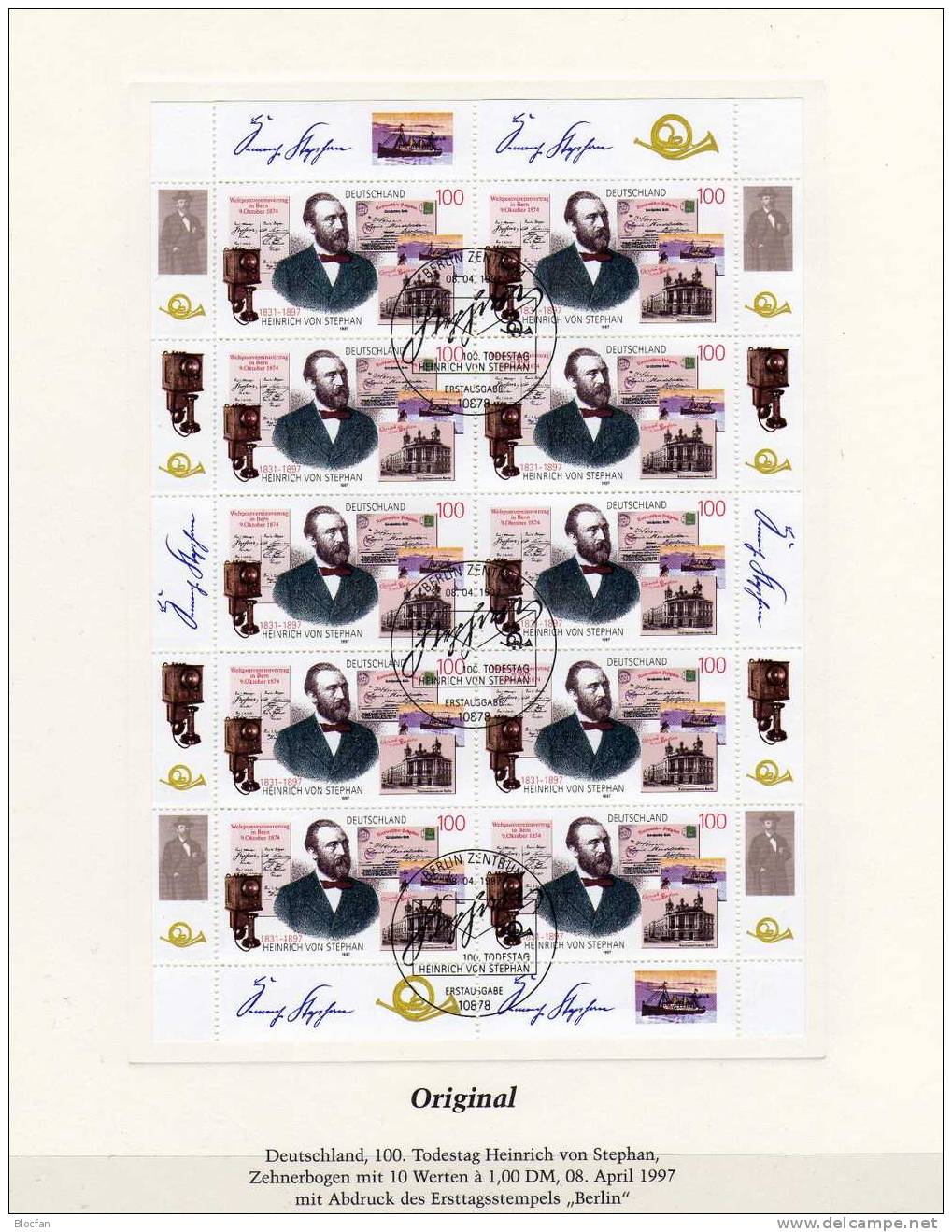 150 Jahre deutsche Briefmarke1998 antiquarisch 24€ Motivation für Sammler Band I