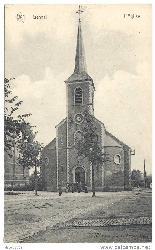 GENVAL (1332) L'église - Rixensart