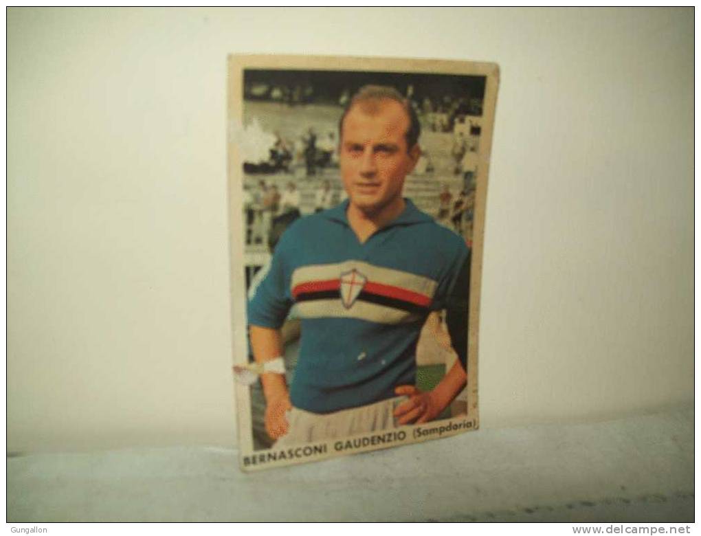 Figurina Calcio "Sidam" 1961/62   Bernasconi Gaudenzio (Sampdoria) - Andere & Zonder Classificatie