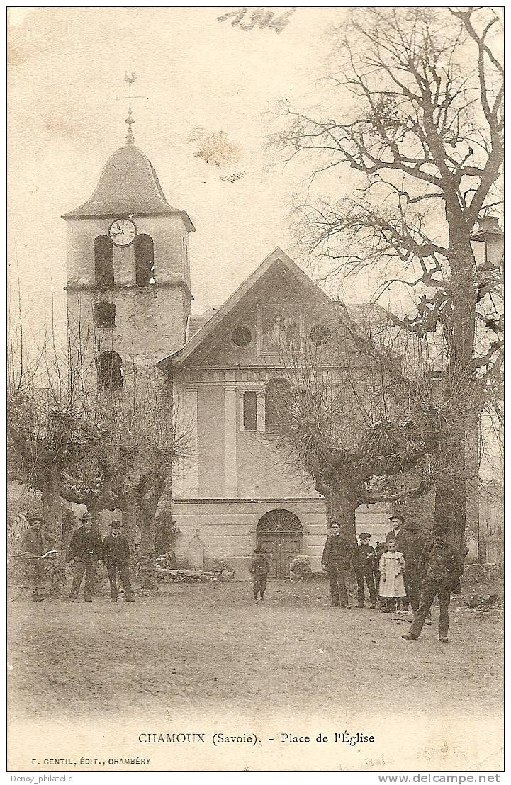 73/ CHAMOUX / PLACE DE L'EGLISE - Chamoux Sur Gelon