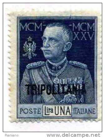 PIA - TRIPOLITANIA - 1925-26 : Vittorio Emanuele III  -  (SAS  26) - Tripolitania