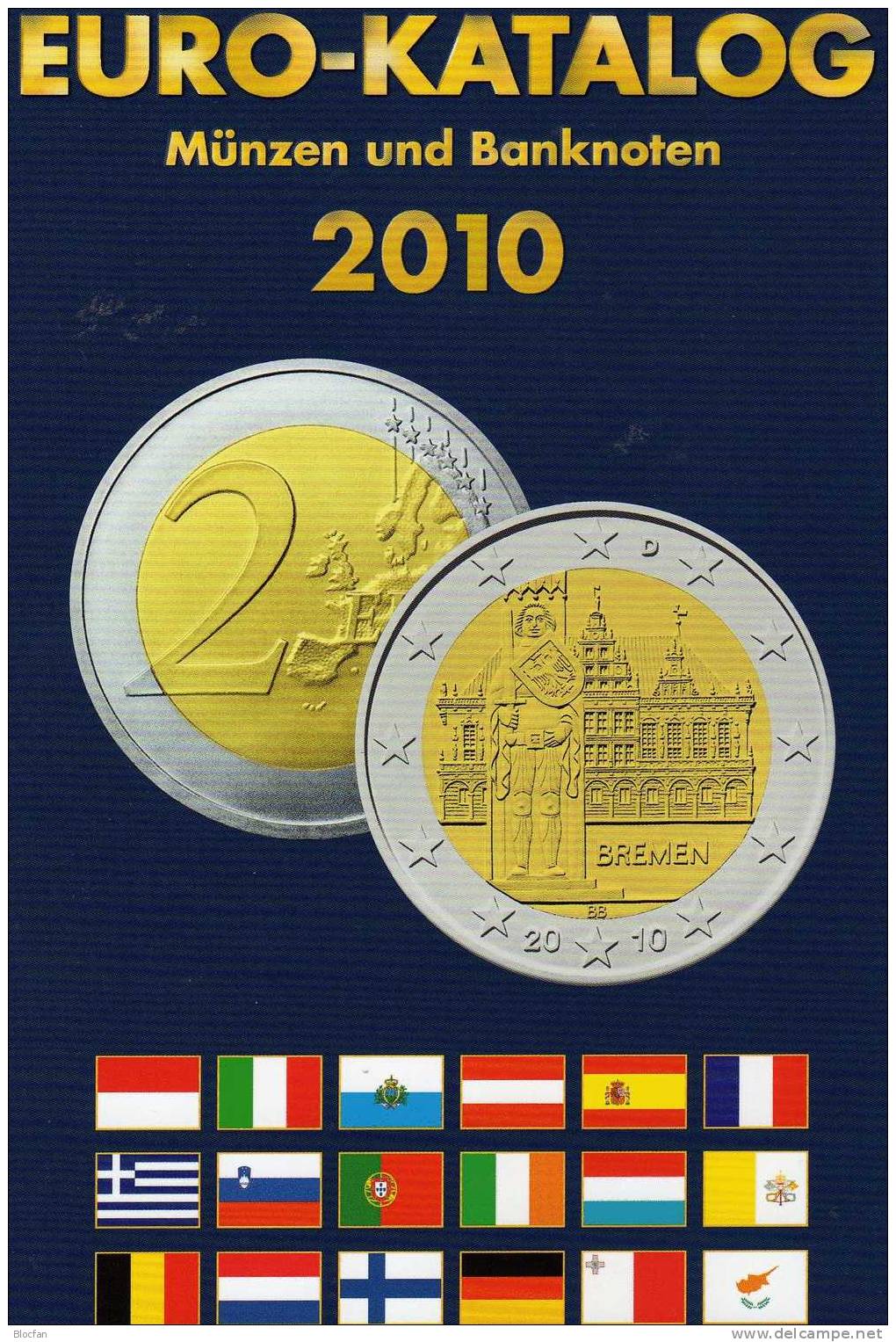 EURO Münz Katalog Deutschland 2010 Für Numis-Blätter Und -Briefe Neu 8€ Old Coin And New EURO-coins Catalogue Of Germany - Autres & Non Classés