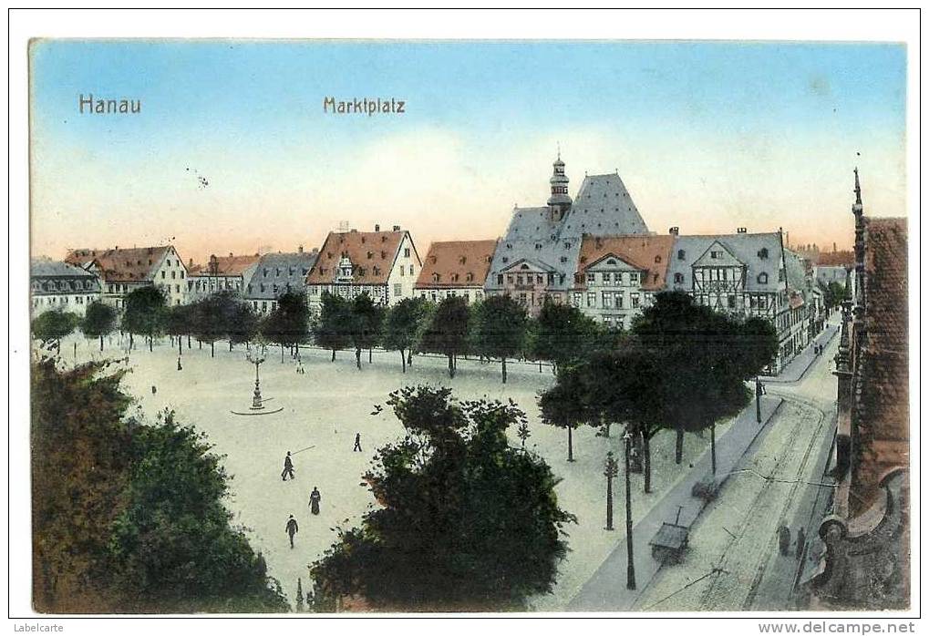 ALLEMAGNE.HESSE.HANAU.MARKPLATZ - Hanau