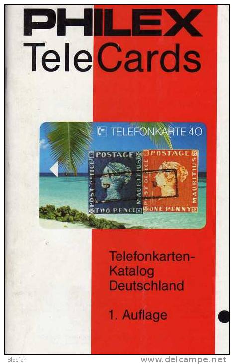 PHILEX 1.Telefonkarten Katalog 1991 Antiquarisch 12€ Der Klassiker Mit Heutige Wunsch-Preisen In DM Catalogue Of Germany - Alemania