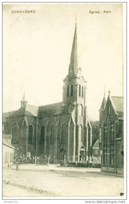 EGLISE    KERK - Zonnebeke