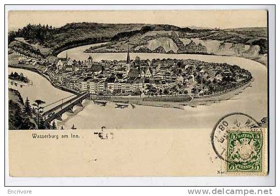 Cpa WASSERBURG AM INN - 38 Eg Beck - Dempf Buchhandlung - Wasserburg (Inn)