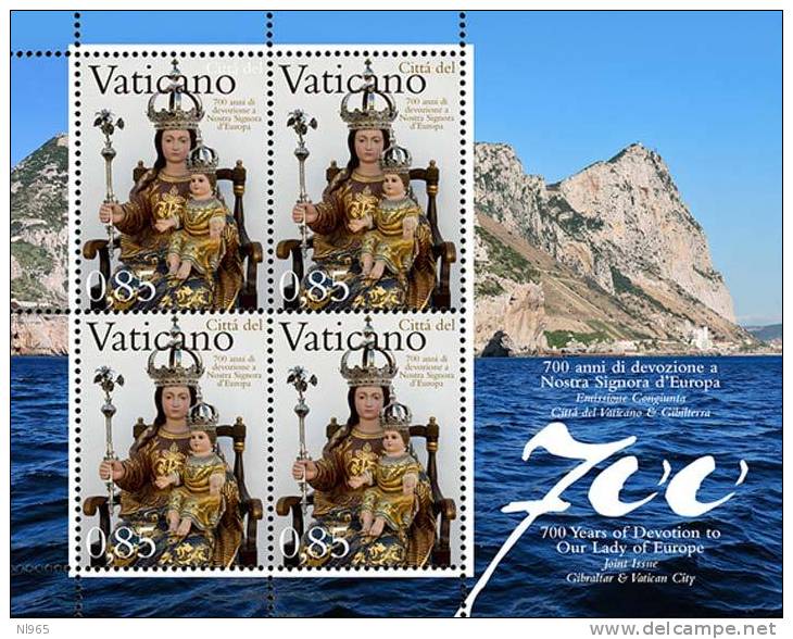 CITTA´ DEL VATICANO - VATIKAN STATE - ANNO 2009 - Città Del Vaticano 700 Anni Di Devozione A Nostra Signora D´ Europa - Unused Stamps