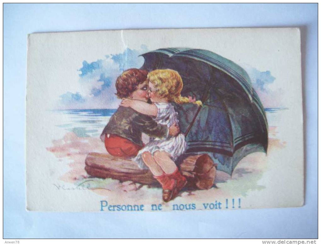 Illustrateur Castelli Personne Ne Nous Voit !!! Enfants Parapluie - Castelli