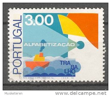 Portugal 1976 Mi. 1323y A  3.00 (E) Kampf Gegen Das Analphabetendum Fight Against The Analphabetism - Used Stamps