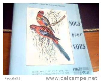 Nous Pour Vous Union Des Auteurs Et Musiciens Aveugles Année 1972 - Auteurs Français