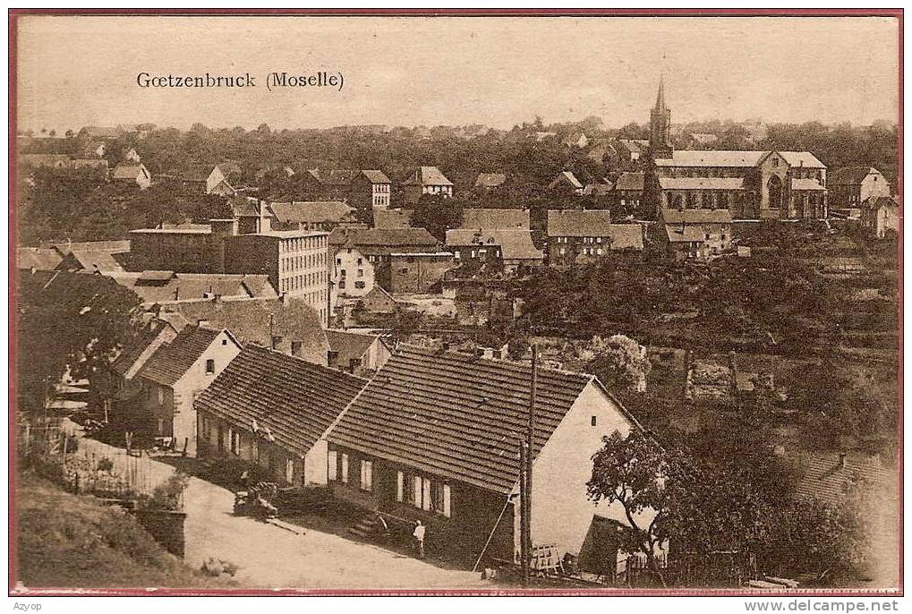 57 - GOETZENBRUCK - Autres & Non Classés