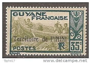 C - ININI  - 1932 - Y&T 10 - Neuf * - Unused Stamps