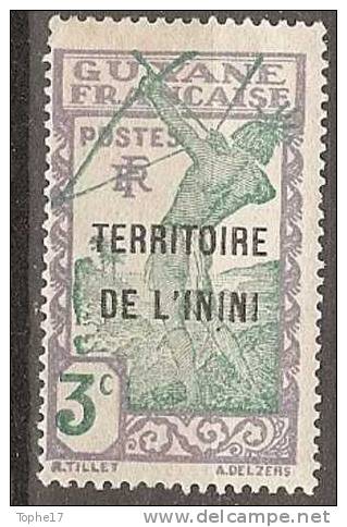 C - ININI  - 1939 - Y&T 36   - Neuf * - Unused Stamps