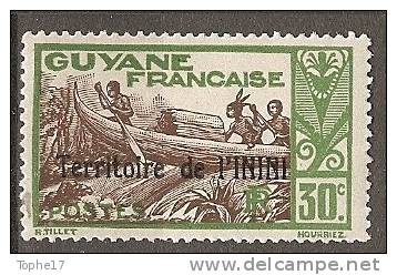 C - ININI  - 1939 - Y&T 37 - Neuf  * - Unused Stamps