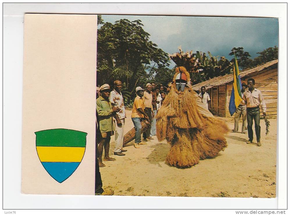 GABON -  Danseur ADOUMA  - N° A 100 - Gabun