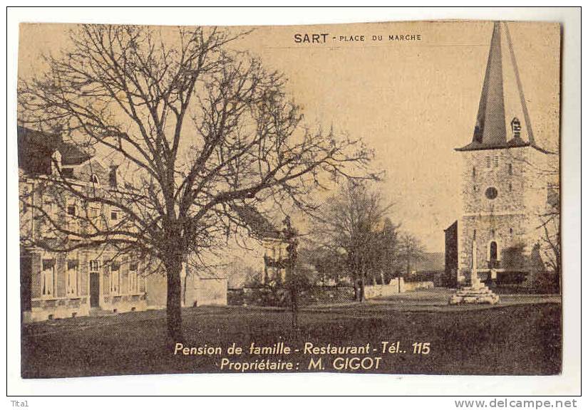 13842 - Sart-lez-Spa  - Place Du Marché - Jalhay