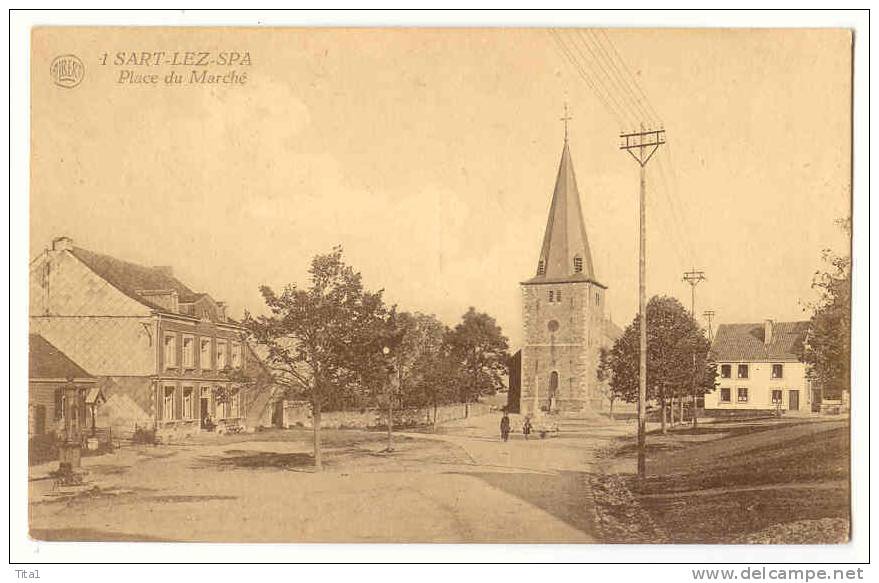 13865 - Sart-lez-Spa - Place Du Marché - Jalhay