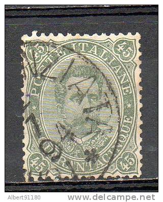 ITALIE 45c Vert Gris 1889 N°42 - Oblitérés