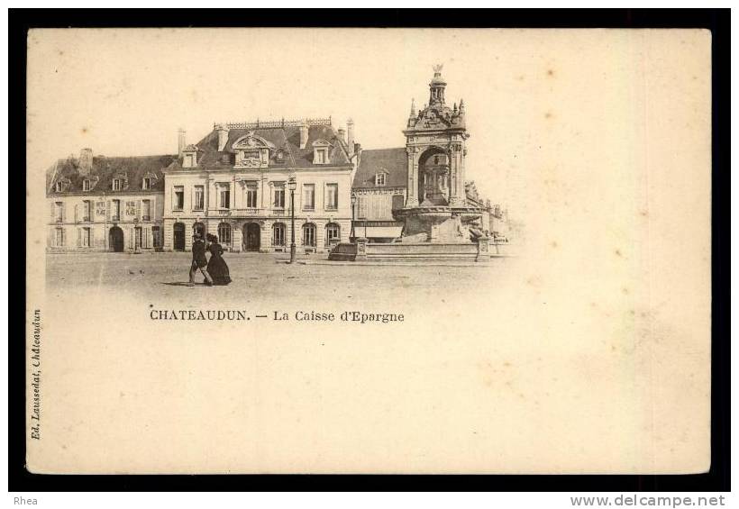 28 Châteaudun Banque Caisse D'epargne D28D K28088K C28088C RH091845 - Chateaudun