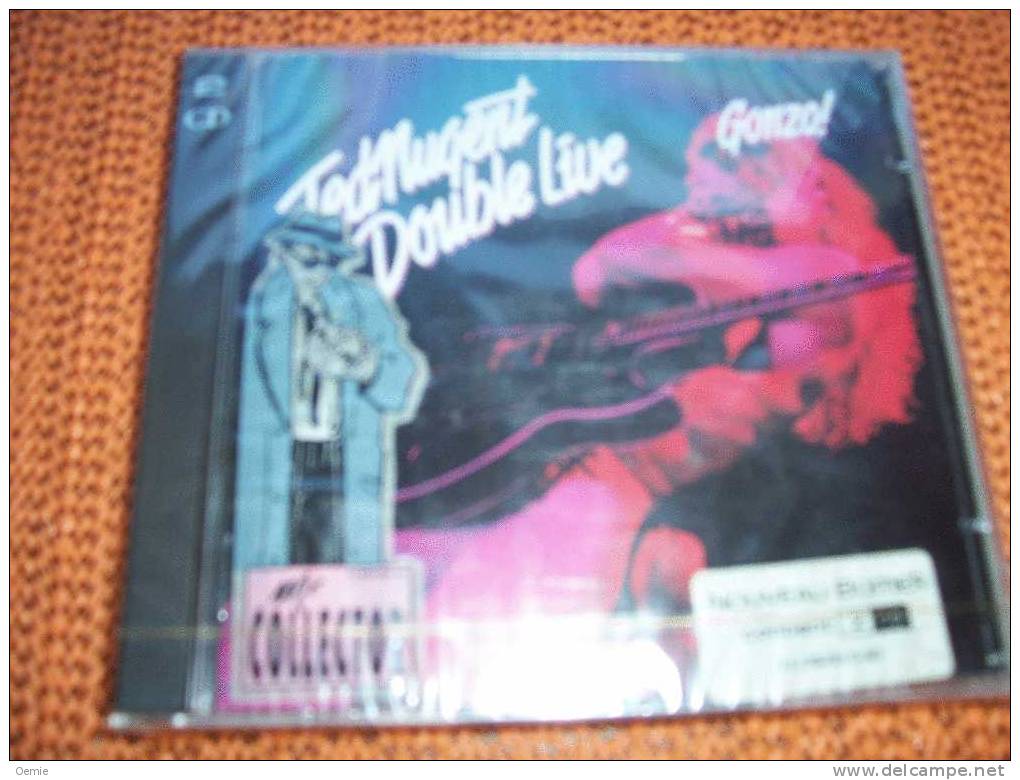 TED NUGENT ° GONZO  //    DOUBLE CD ALBUM  EN  LIVE  NEUF SOUS CELLOPHANE - Hard Rock & Metal