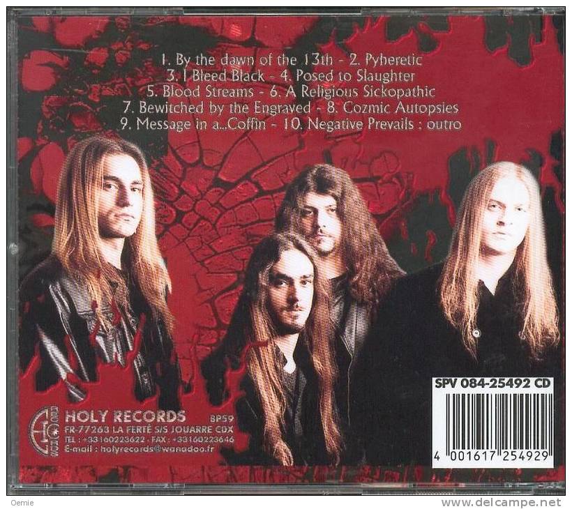 NATRON  °°  NEGATIVE PREVAILS   // CD ALBUM - Hard Rock & Metal