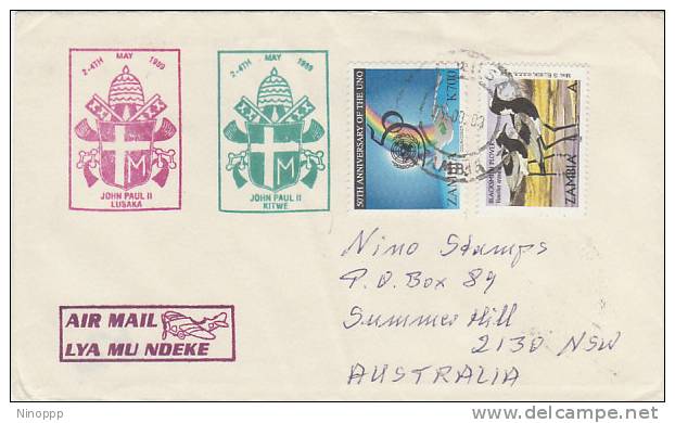 Zambia-2003 Cover Sent To Australia - Other & Unclassified