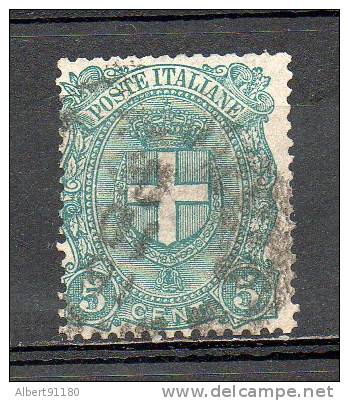 ITALIE 5c Vert 1891-97 N°58 - Used