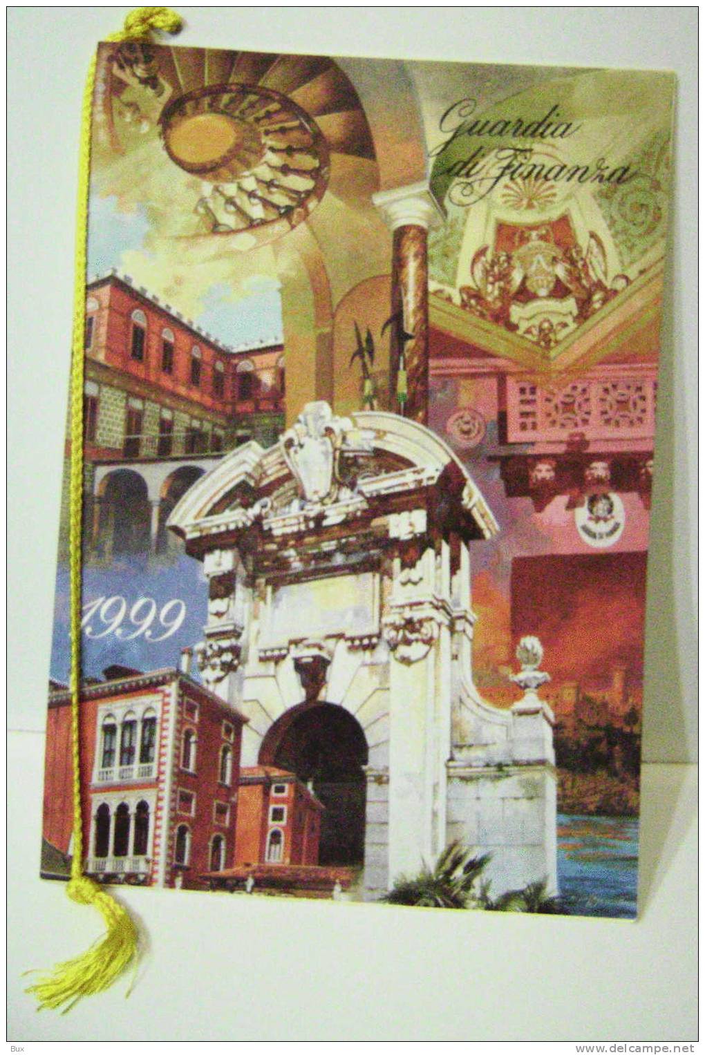 1999  CALENDARIO GUARDIA DI FINANZA  CON CORDELLINO OTTIME CONDIZIONI   Arch Scaff 0201010 - Big : 1991-00