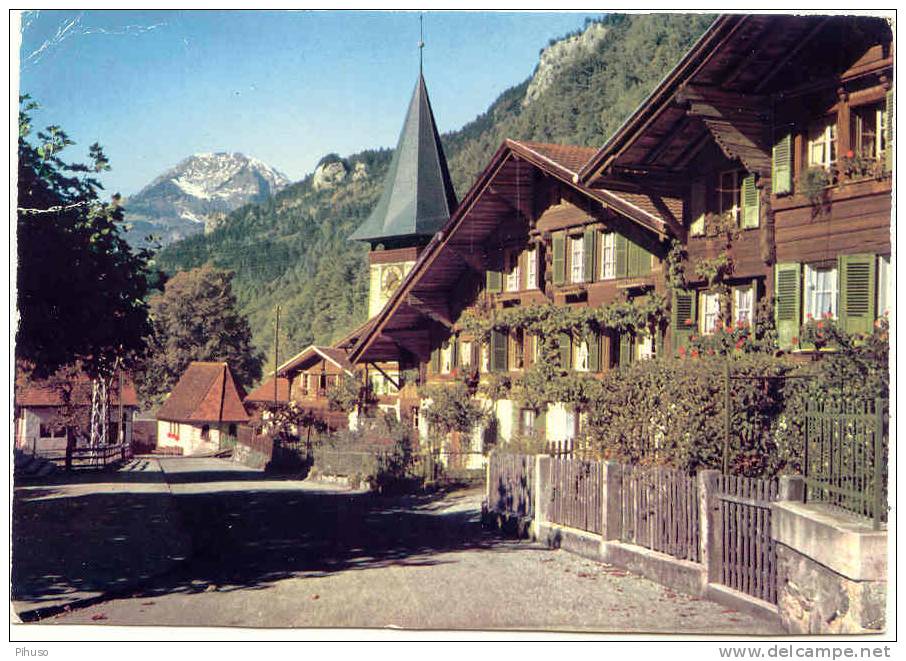 CH203   MEIRINGEN : Kapellenstrasse - Meiringen