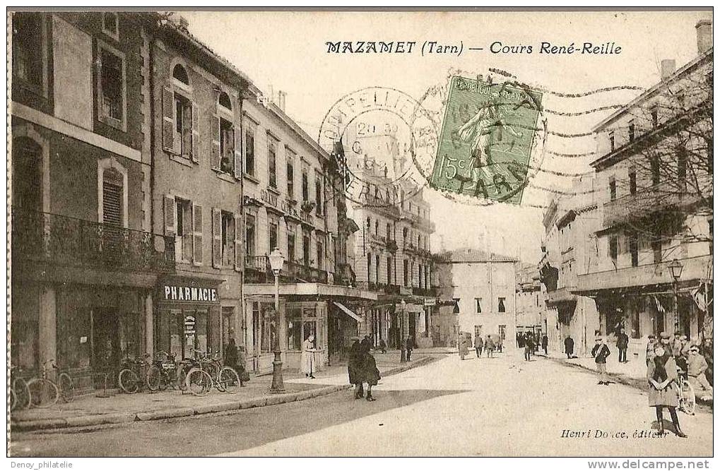 81/ MAZAMET / COURS RENE REILLE - Mazamet