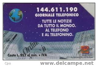 # ITALY 412 Giornale Telefonico (31.12.96) 10000   Tres Bon Etat - Andere & Zonder Classificatie