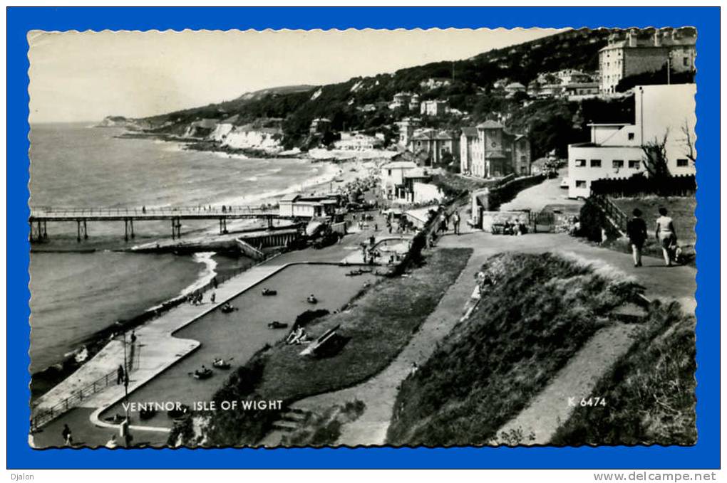 VENTNOR. -  ISLE Of WIGHT. (C.P.S.M. - Petite Animation) - Ventnor