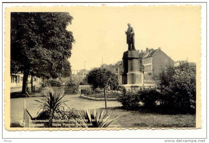 B2512  DENDERMONDE : Standbeeld Van Prudens Van Duysen - Dendermonde