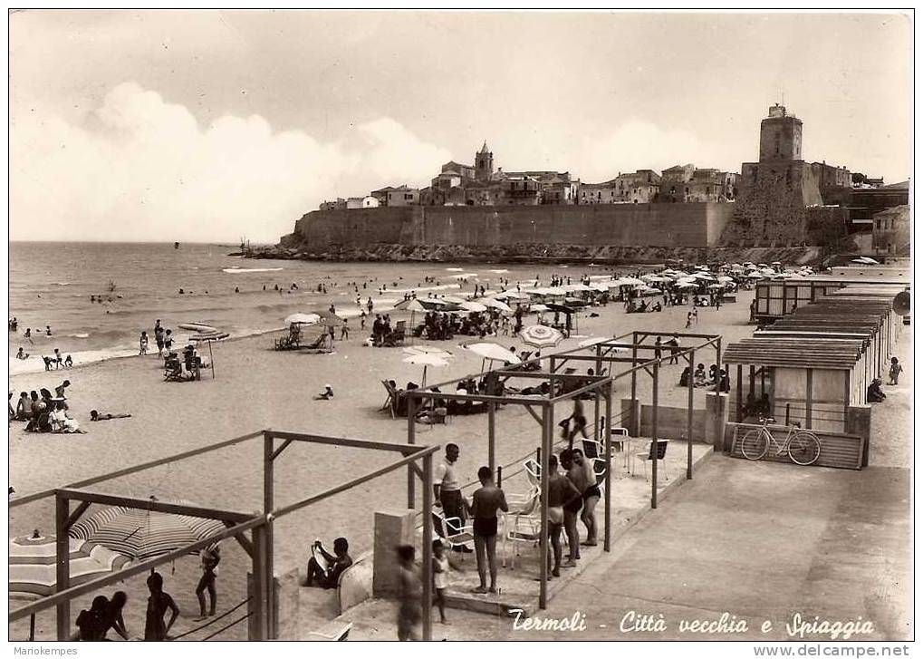 TERMOLI  -  Città Vecchia E Spiaggia - Campobasso