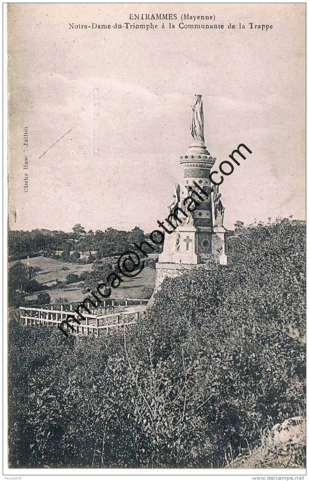 Etrammes.notre Dame Du Triomphe A La Communauté De La Trappe.comme Neuve - Entrammes