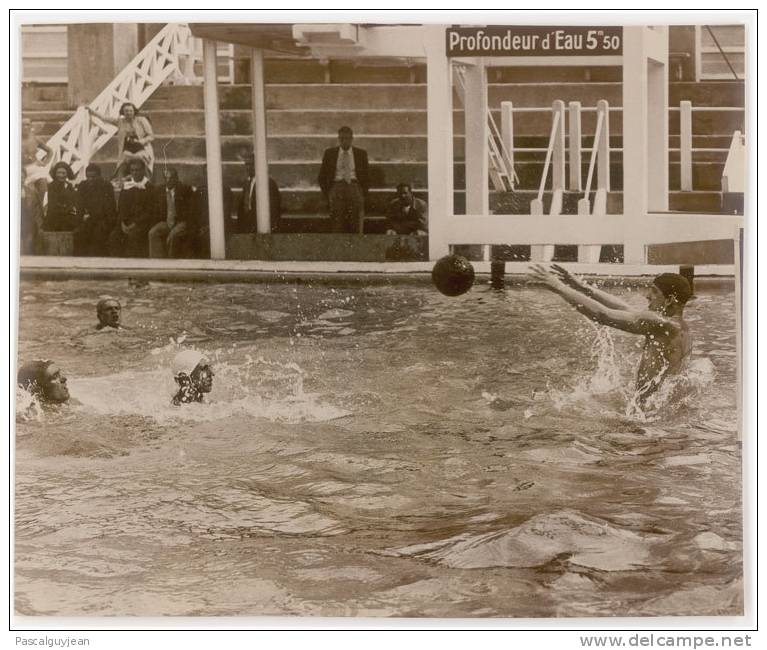 PHOTO PRESSE NATATION - WATER POLO CHAMP. FRANCE - Swimming