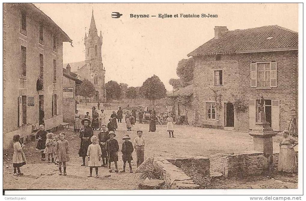 BEYNAC ( 87 )  -  Eglise Et Fontaine St Jean - Other & Unclassified