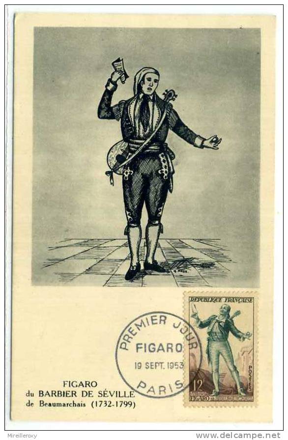 THEATRE / FIGARO DU BARBIER DE SEVILLE / BEAUMARCHAIS / CARTE MAXIMUM - Theater