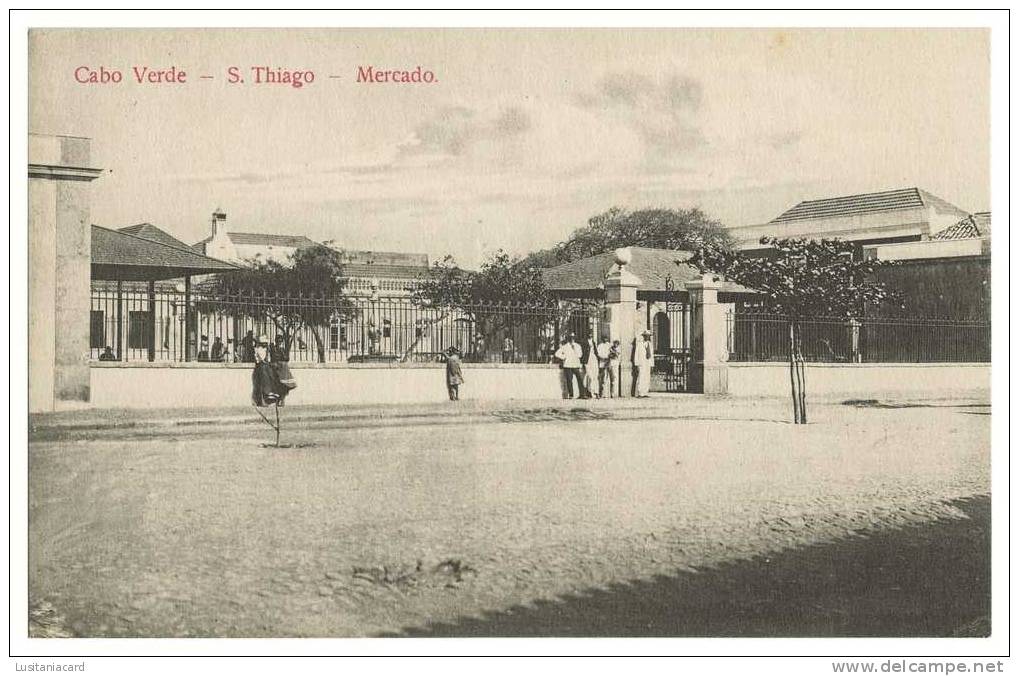 SANTIAGO - FEIRAS E MERCADOS  Carte Postale - Cap Vert