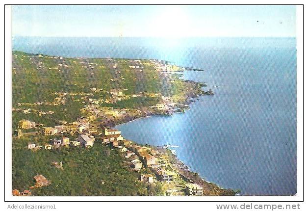 38772)cartolina Illistratoria Acireale - Riviera Di S. Tecla E  Panorama - Acireale