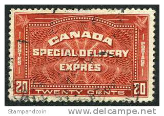 Canada E4 XF Used 20c Special Delivery From 1930 - Eilbriefmarken