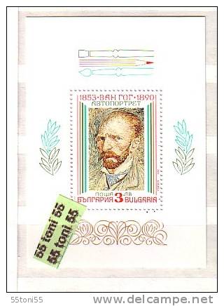 1991 Art Paintings France Impressionisme  S/S- MNH   Bulgaria / Bulgarie - Impressionisme