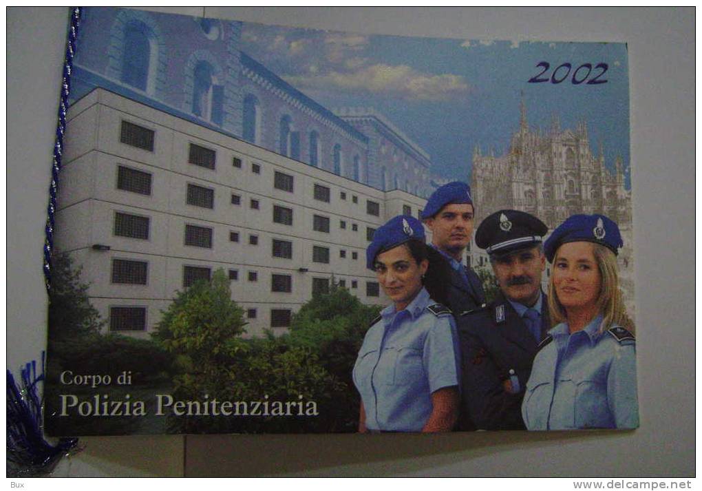 2002 POLIZIA PENITENZIARIA  LOMBARDIA CON CORDELLINO OTTIME CONDIZIONI   Arch Scaff 0201010 - Groot Formaat: 2001-...